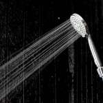 RA D413-D3333 ฝักบัวมือพร้อมสายและขอแขวนครบชุด โครเมี่ยม