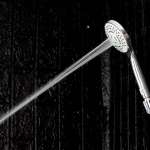 RA D413-D3333 ฝักบัวมือพร้อมสายและขอแขวนครบชุด โครเมี่ยม