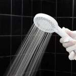 RA WHITE-9999 ฝักบัวมือ พร้อมสายและขอแขวนครบชุด สีขาว