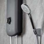 RA D411-400-CR ฝักบัวมือโครเมียม 1 ระบบ พร้อมสายและขอแขวนครบชุด