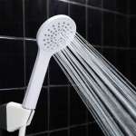 RA D411-4111 ฝักบัวมือสีขาว 1 ระบบ พร้อมสายและขอแขวนครบชุด