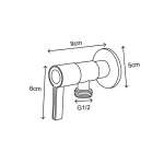 RA C311-C1234 สต็อปฝักบัว
