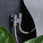 RA C322-C5555 สต็อปวาล์วแบบ 3 ทาง พร้อมปากกรอง โครเมี่ยม