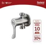 RS BS089 สต็อปวาล์ว 3 ทาง ด้ามพาย STEEL  0