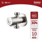 RS BS004 สต็อปวาล์ว 3 ทาง ด้ามเทิน STEEL 0