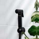 RA 989-BLACK ชุดสายฉีดชำระ พร้อมสายและขอแขวน BLACK