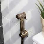 RA AST2499GB ชุดสายฉีดชําระสีทองแดง พร้อมสายและขอแขวน MATT BRONZE