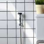 RA 55-CHROME ชุดสายฉีดชำระ พร้อมสายและขอแขวนครบชุด โครเมียม 