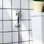 RA 55-CHROME ชุดสายฉีดชำระ พร้อมสายและขอแขวนครบชุด โครเมียม 