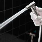 RA KP19 ชุดสายฉีดชําระ พร้อมสายและขอแขวนครบชุด รุ่น STEEL 