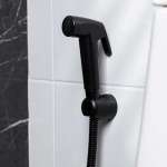 RA BIDET-BLACK ชุดสายฉีดชำระ พร้อมสายและขอแขวนครบชุด MATT BLACK