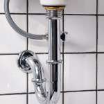 RA A126-C/30/SS ท่อน้ำทิ้งคอห่าน โครเมี่ยม ขนาดความยาว 15/30 ซม.