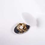 RA K1111-K8888 สะดืออ่างล้างหน้ามีรูน้ำล้น แป้นเซรามิคเงา