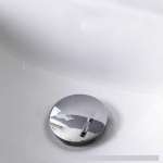 RA 430077 สะดืออ่างป๊อปอัพแบบกด ไม่มีรูน้ำล้น แป้นใหญ่