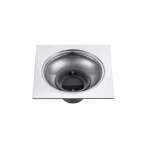 RA WT-12345 ตะแกรงน้ำทิ้งพื้น สเตนเลส 304 เงา มีลิ้นกันแมลง 