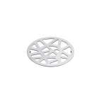 RA WT-12345 ตะแกรงน้ำทิ้งพื้น สเตนเลส 304 เงา มีลิ้นกันแมลง 