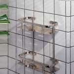 RA B20122 ชั้นวางของสองชั้น สแตนเลสเงา 304