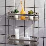 RA B20122 ชั้นวางของสองชั้น สแตนเลสเงา 304