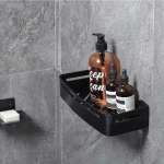 RA W15210-W7788-BK ชั้นวางของเดี่ยว BLACK