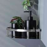 RA B30044 ชั้นวางของเดี่ยวเข้ามุม สแตนเลสเงา 304