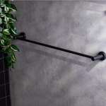 RA 80-BLACK ราวพาดผ้า 80 ซม. MATT BLACK 