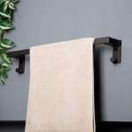 RA W1532-W2222-BK ราวพาดผ้าขนาดยาว 60 ซม. MATT BLACK