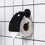 RA TUE-BLK ที่ใส่กระดาษชำระมีฝาปิด MATT BLACK