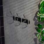 RA SS-HOOK-LL ขอแขวนเสื้อ 3 หัว สแตนเลส 304 ด้าน