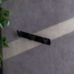 RA 5678-BLACK ขอแขวนเสื้อ 3 หัว MATT BLACK