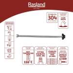 RA G41-16-40 สายน้ำดีสแตนเลส 304 ขนาดยาว 16 นิ้ว / 40.64 ซม. 0
