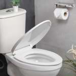 RA SEAT-ELG ฝารองนั่งพร้อมน็อตยึด แบบหน้ายาว