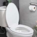RA SEAT-ELG ฝารองนั่งพร้อมน็อตยึด แบบหน้ายาว