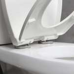 RA SEAT-ELG ฝารองนั่งพร้อมน็อตยึด แบบหน้ายาว