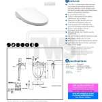 TCF47360GTH ฝารองนั่ง WASHLET S7 พร้อมระบบฉีดชำระในตัว (ใช้ไฟฟ้า 220V)