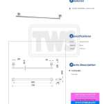 TX701AES ราวแขวนผ้า รุ่น EGO II 