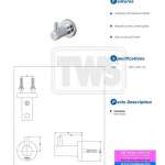 YRH406 ตะขอแขวนผ้า รุ่น L Series Round