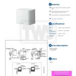 TYC122WT เครื่องเป่ามือ (ใช้ไฟฟ้า 220V)