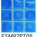 CRACK MOSAIC กระเบื้องโมเสกสระว่ายน้ำ (CHIP Size 97 x 97 mm. / SHEET Size 300 x 300 x 6 mm.)