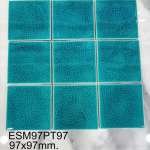 CRACK MOSAIC กระเบื้องโมเสกสระว่ายน้ำ (CHIP Size 97 x 97 mm. / SHEET Size 300 x 300 x 6 mm.) 0