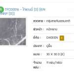 คลิกเลย CHICKEN กระเบื้องเซรามิคชนิดเคลือบ เกรด A ตราไก่ ขนาด 30 x 30 cm. ลายไก่แดนนี่