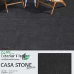 GT CASA STONE DARK GREY R12 20 x 20 x 1 PM (COTTO)*คลิกดูรายละเอียดเพิ่มเติมนะคะ