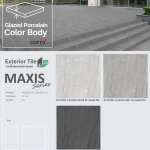 MAXIS กระเบื้องพอร์ซเลนตกแต่งภายนอก ขนาด 60 x 60 cm. 0