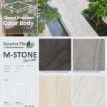 M-STONE กระเบื้องพอร์ซเลนตกแต่งภายนอก ขนาด 60 x 60 cm. 0