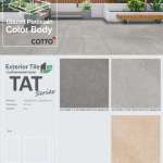 TAT กระเบื้องพอร์ซเลนตกแต่งภายนอก ขนาด 60 x 60 cm. 0