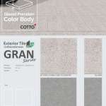 GRAN กระเบื้องพอร์ซเลนตกแต่งภายนอก ขนาด 60 x 60 / 30 x 60 cm. 0