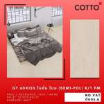 GT 60 x 120 โนชั่น โบน (SEMI-POL) R/T PM (COTTO) 0