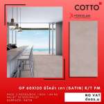 GP 60 x 120 นิโคล่า เทา (SATIN) R/T PM (COTTO)*คลิกดูรายละเอียดเพิ่มเติมนะคะ 0