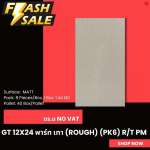 GT 12" x 24" พาร์ท เทา (ROUGH) (PK) R/T PM (WHITE BOX)*คลิกดูรายละเอียดเพิ่มเติมนะคะ 0