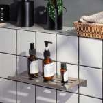 RA 5665-SHELF ชั้นวางของสแตนเลสด้าน ขนาด 30 ซม. BM