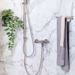 RA SS-00831 ก๊อกน้ำผสม ยืนอาบ สแตนเลส